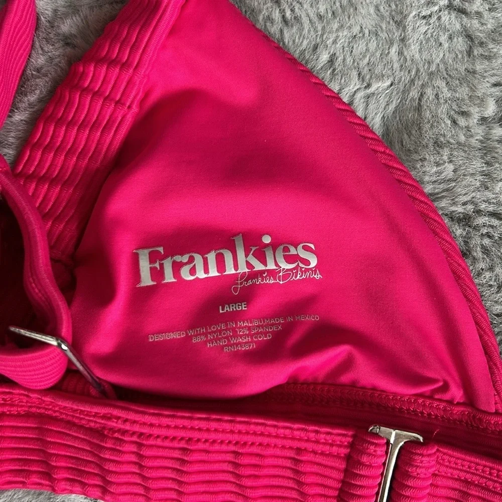 Frankies bikinis Georgia Bikini Top L